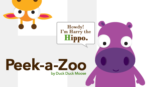YT artwork Peek a Zoo